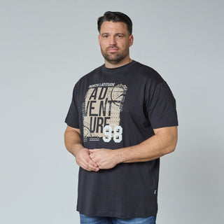 North Latitude / North Latitude Denim Adventure 98 Graphic Tee T-shirt 0099 Black