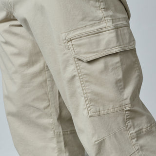 North Latitude / North Latitude Denim Cargo Comfort Fit Capri Shorts 0730 SAND