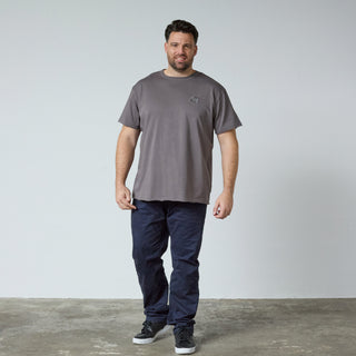North Latitude / North Latitude Denim HEAVY JERSEY T-SHIRT SS T-shirt 0075 Steel Grey
