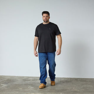North Latitude / North Latitude Denim HEAVY JERSEY T-SHIRT SS T-shirt 0099 Black