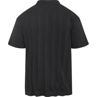 North Latitude / North Latitude Denim Knitted Polo SS Polo SS 0099 Black
