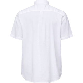 North Latitude / North Latitude Denim North Latitude melange linen shirt Shirt SS 0000 White