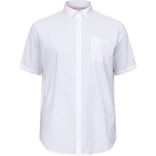 North Latitude / North Latitude Denim North Latitude melange linen shirt Shirt SS 0000 White