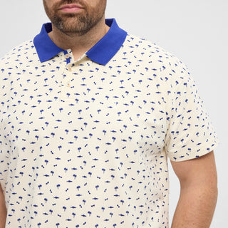 North Latitude / North Latitude Denim NORTH printed pique polo Polo SS 0001 Off White