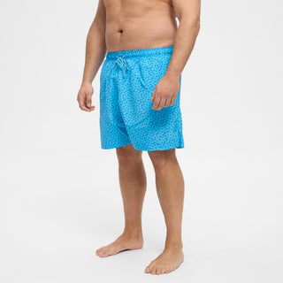 North Latitude / North Latitude Denim NORTH printed swimshorts Swimshorts 0530 Turquoise