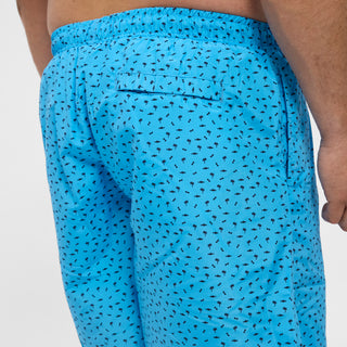 North Latitude / North Latitude Denim NORTH printed swimshorts Swimshorts 0530 Turquoise