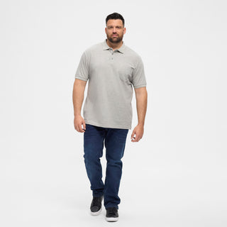 North Latitude / North Latitude Denim North Latitude Polo Polo SS 0050 Grey Melange