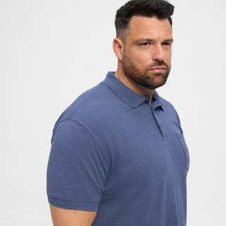 North Latitude / North Latitude Denim North Latitude Polo Polo SS 0555 Blue Melange