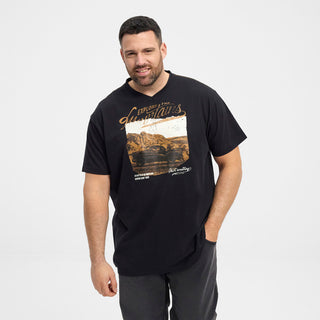 North Latitude / North Latitude Denim North Latitude Printed T-shirt T-shirt 0099 Black