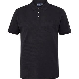 North Latitude / North Latitude Denim North Latitude Structured polo SS Polo SS 0099 Black