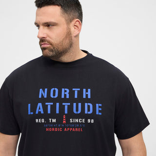 North Latitude / North Latitude Denim North Latitude logo T-shirt T-shirt 0099 Black