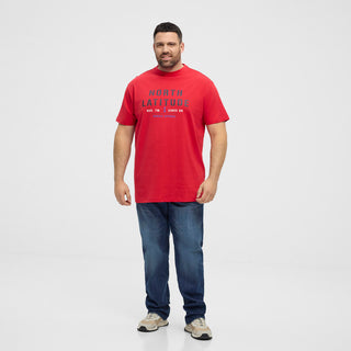 North Latitude / North Latitude Denim North Latitude logo T-shirt T-shirt 0300 Red