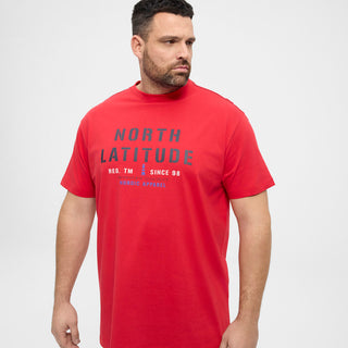 North Latitude / North Latitude Denim North Latitude logo T-shirt T-shirt 0300 Red