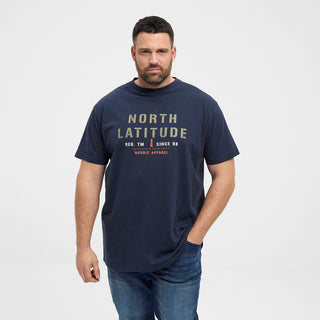 North Latitude / North Latitude Denim North Latitude logo T-shirt T-shirt 0580 Navy Blue