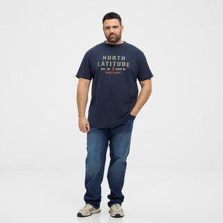 North Latitude / North Latitude Denim North Latitude logo T-shirt T-shirt 0580 Navy Blue