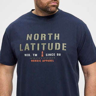 North Latitude / North Latitude Denim North Latitude logo T-shirt T-shirt 0580 Navy Blue