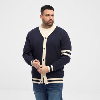 North Latitude / North Latitude Denim North latitude Denim knitted cardigan w/buttons Knit 0581 Night Sky
