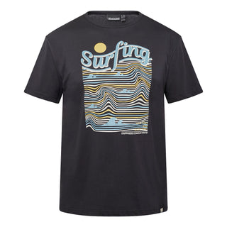 North Latitude / North Latitude Denim Printed t-shirt T-shirt 0099 Black