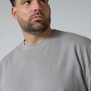 North Latitude / North Latitude Denim STRUCTURED T-SHIRT LS T-shirt LS 0040 Mid Grey
