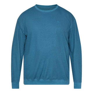 North Latitude / North Latitude Denim STRUCTURED T-SHIRT LS T-shirt LS 0575 Petrol Blue