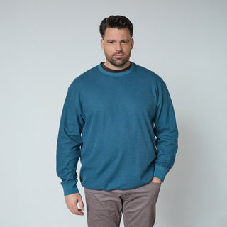 North Latitude / North Latitude Denim STRUCTURED T-SHIRT LS T-shirt LS 0575 Petrol Blue
