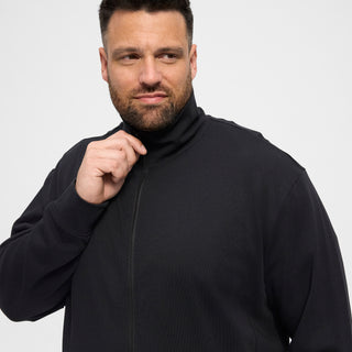 North Latitude / North Latitude Denim Sweat jacket Sweatshirt 0099 Black