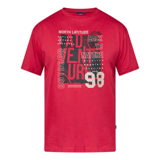 North Latitude / North Latitude Denim Adventure 98 Graphic Tee T-shirt 0309 Paprika